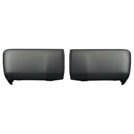 ECOOLOGICAL DU1002 Matte Black Bumper Overlay without Sensor for 2014-2021 Toyota Tundra ECO-DU1002